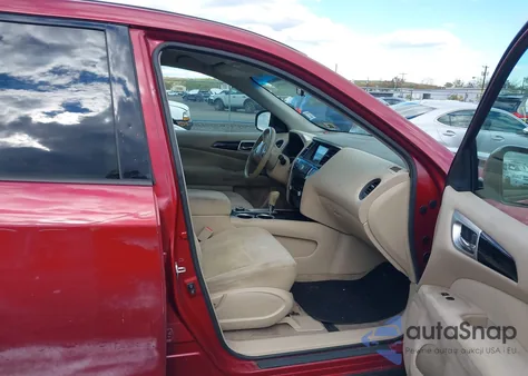 2014 Nissan Pathfinder S z USA, uszkodzony, nr VIN 5N1AR2MM2EC632471